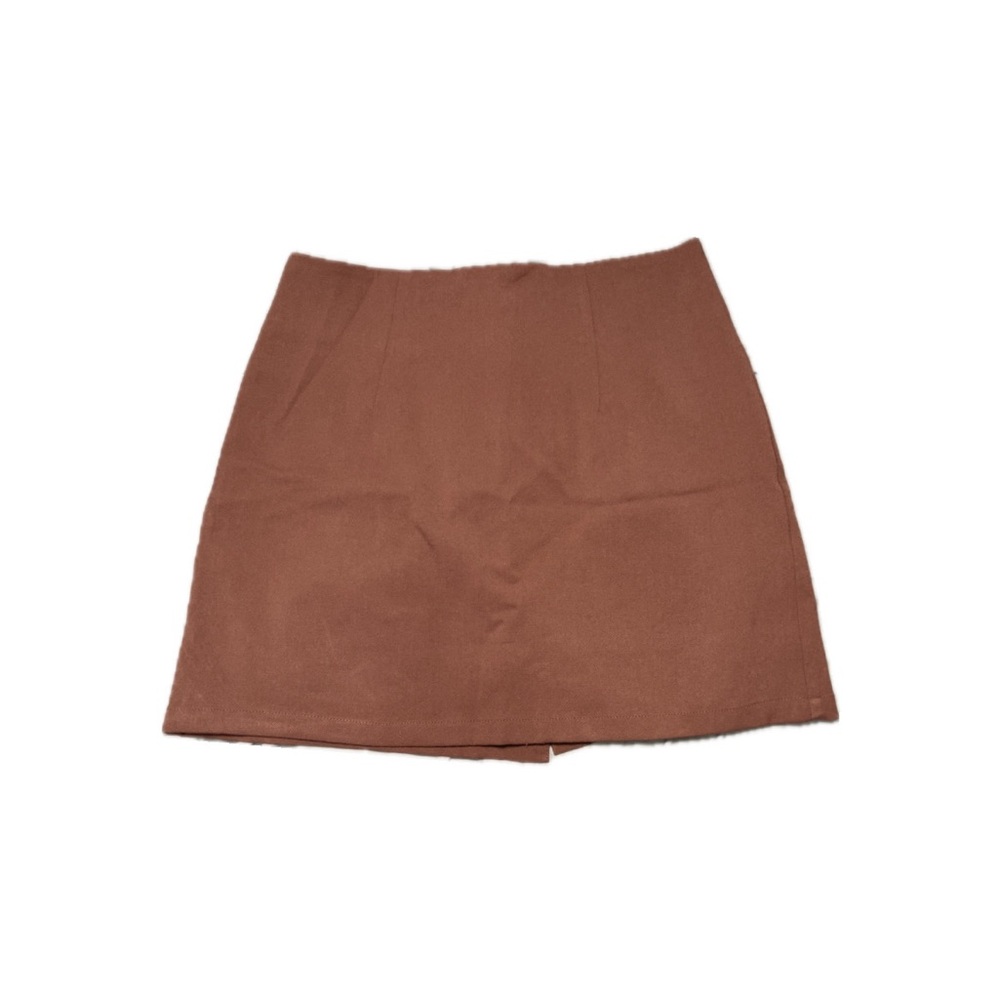 Cotton On brown mini skirt